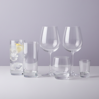 Szklanki i kieliszki-menu