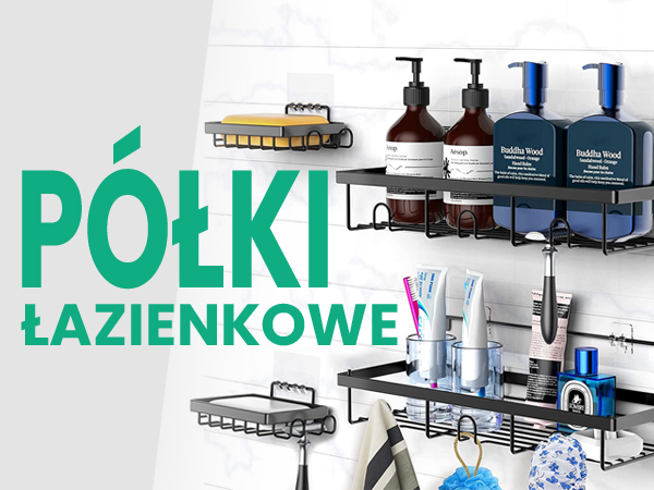 Półki łazienkowe