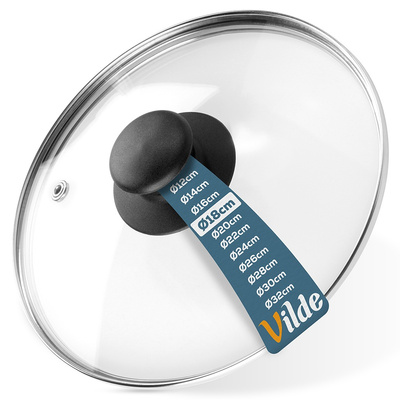 Pokrywka szklana 18 cm