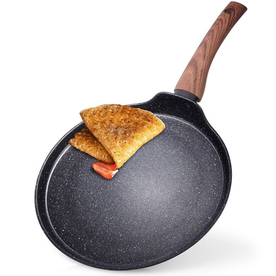 Crepe Pan Granite Non-Stick BLACK&WOOD 26 cm