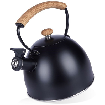 Whistling Kettle Steel Black 2.5 l