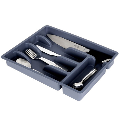 Cutlery Drawer Organiser Gray 36x25.5 cm