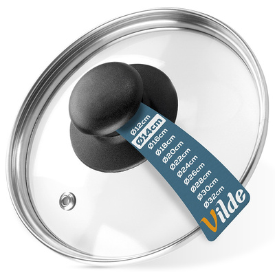 Lid Glass Heat-Resistant 14 cm