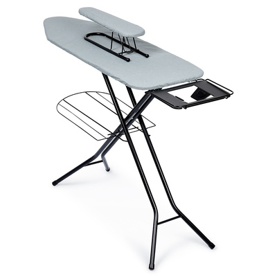 Ironing Board with Sleeve Gray 140x39x92 cm