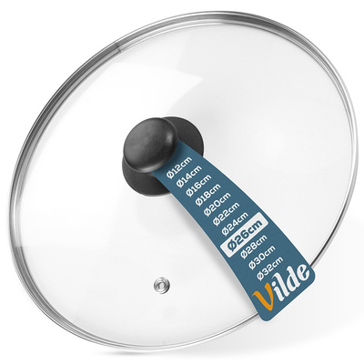 Lid Glass Heat-Resistant 26 cm