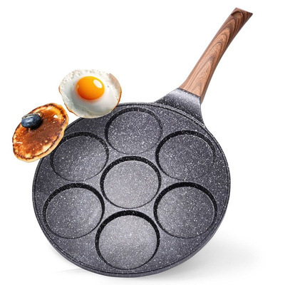 Egg Pan Granite Non-Stick BLACK&WOOD 26 cm