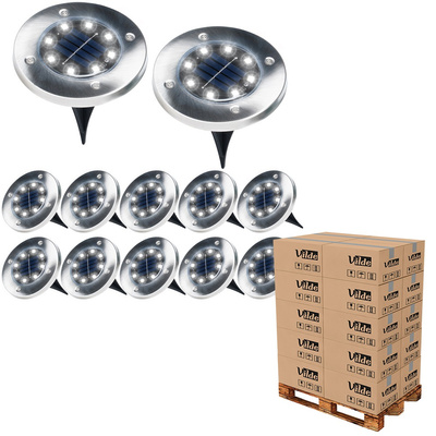 Solar Garden Lights Led Steel Driven Into 11.5 cm 12 pcs (pallet of 216 pcs)