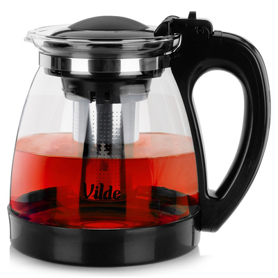 Teapot with Infuser Glass 2 l