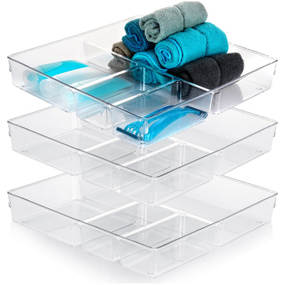 Organizer do szuflady z przegródkami 31x31x5,5 cm 3 szt.