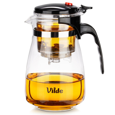 Teapot with Infuser with Filter Insert Glass 960 ml