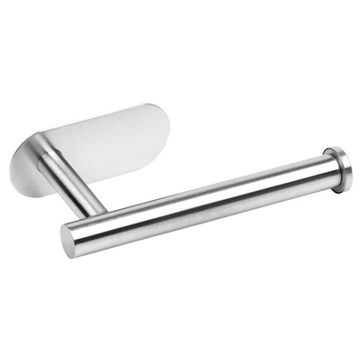 Toilet Roll Holder Steel Silver