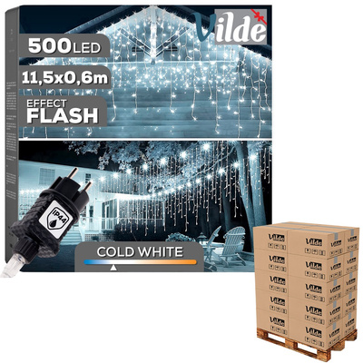 Curtain Lights Outdoor 500 Led 11.5 m (pallet of 320 pcs)